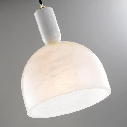 Alabaster Art Pendant Light