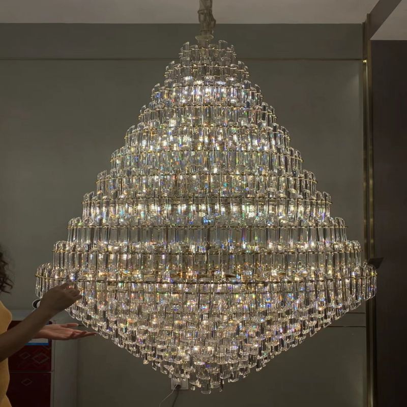 Kathy Clarity Crystals Luxury Chandelier